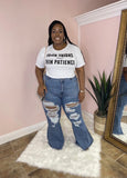 ThicK Thighs & Thin Patience Tee (Plus)